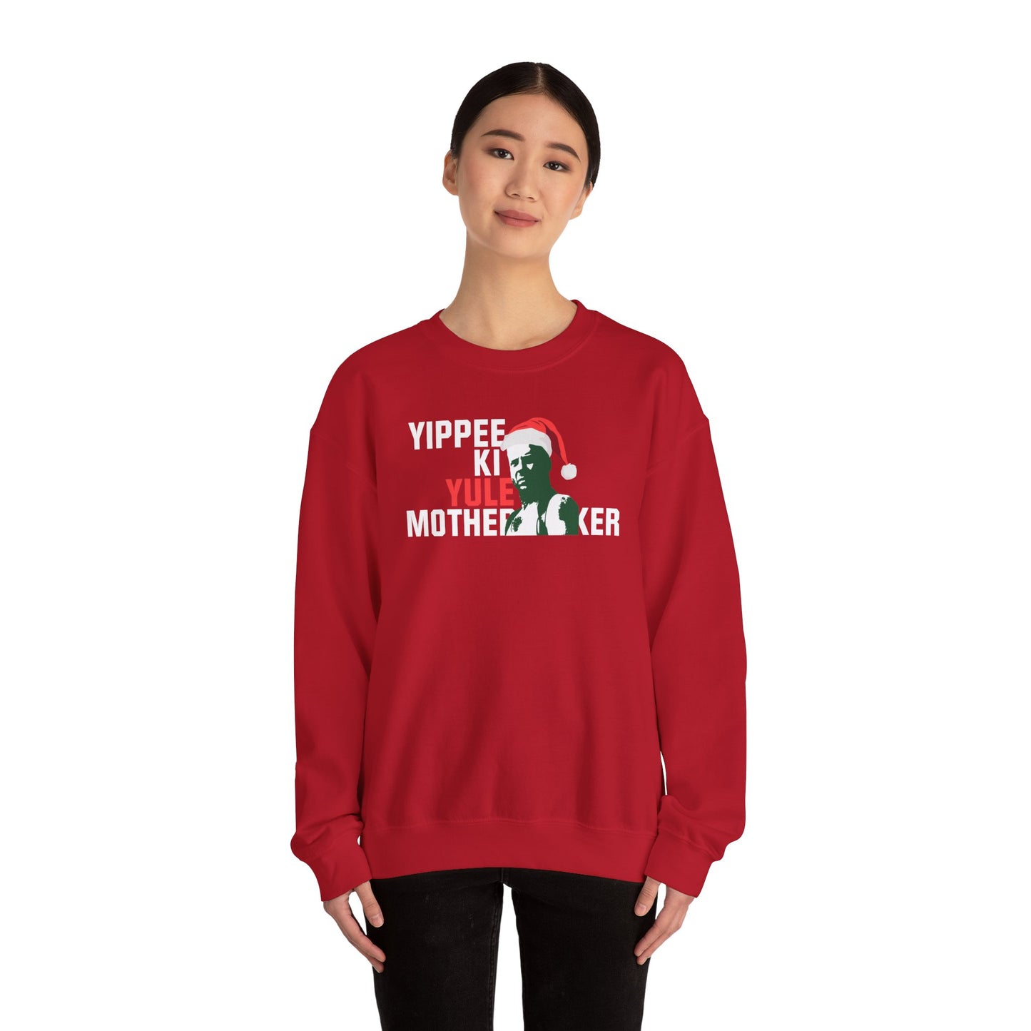 YIPPEE KI YULE MOTHER...KER  Unisex Heavy Blend™ Crewneck Sweatshirt