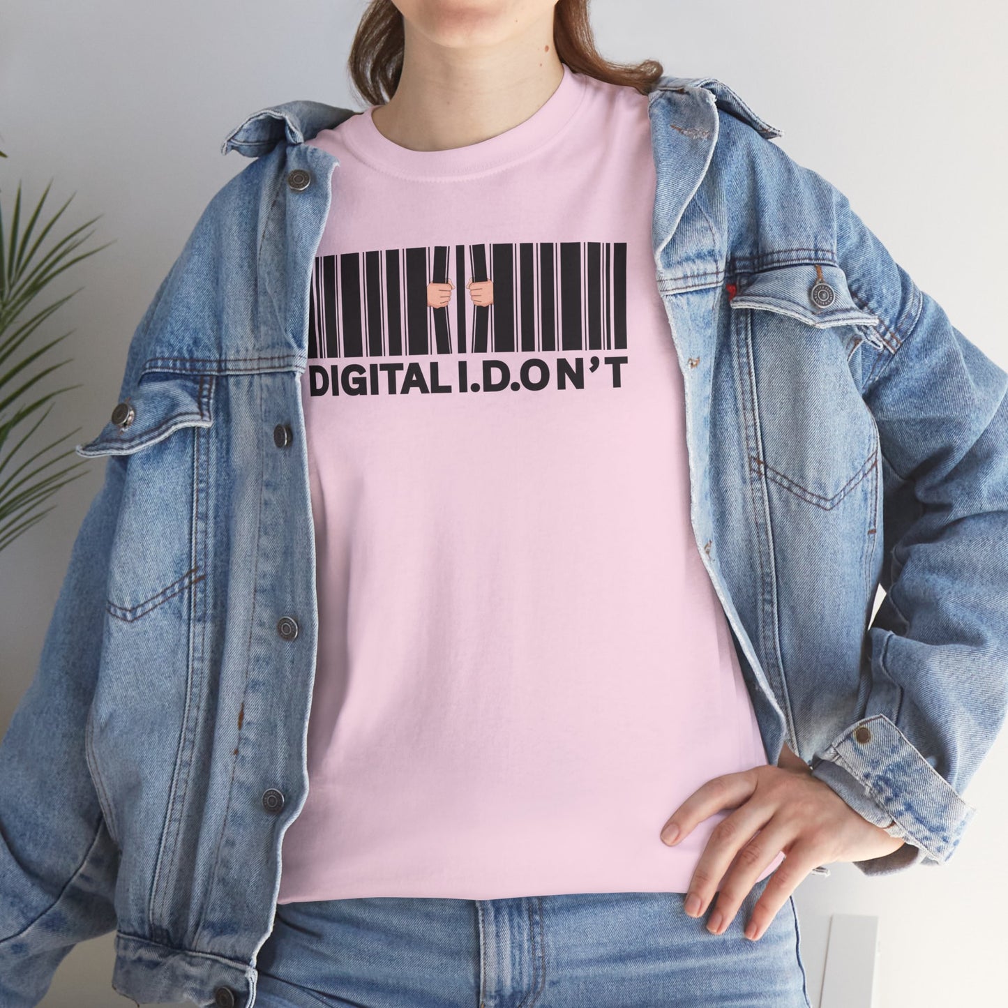 DIGITAL I.D.ON'T Unisex Heavy Cotton Tee