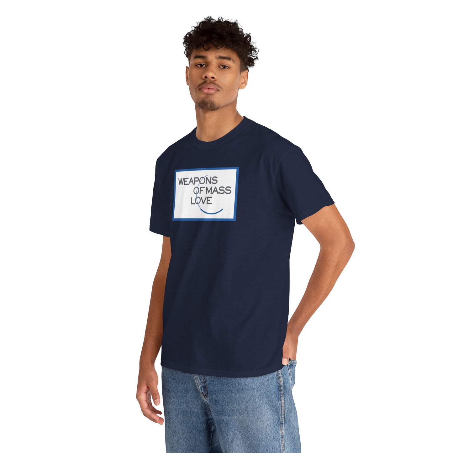 WEAPONS OF MASS LOVE Unisex Heavy Cotton Tee