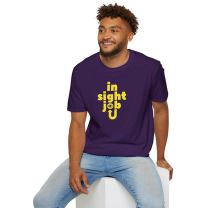 in sight job Unisex Softstyle 100% Cotton T-Shirt