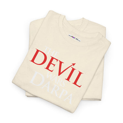 THE DEVIL WARS DARPA Unisex Heavy Cotton Tee