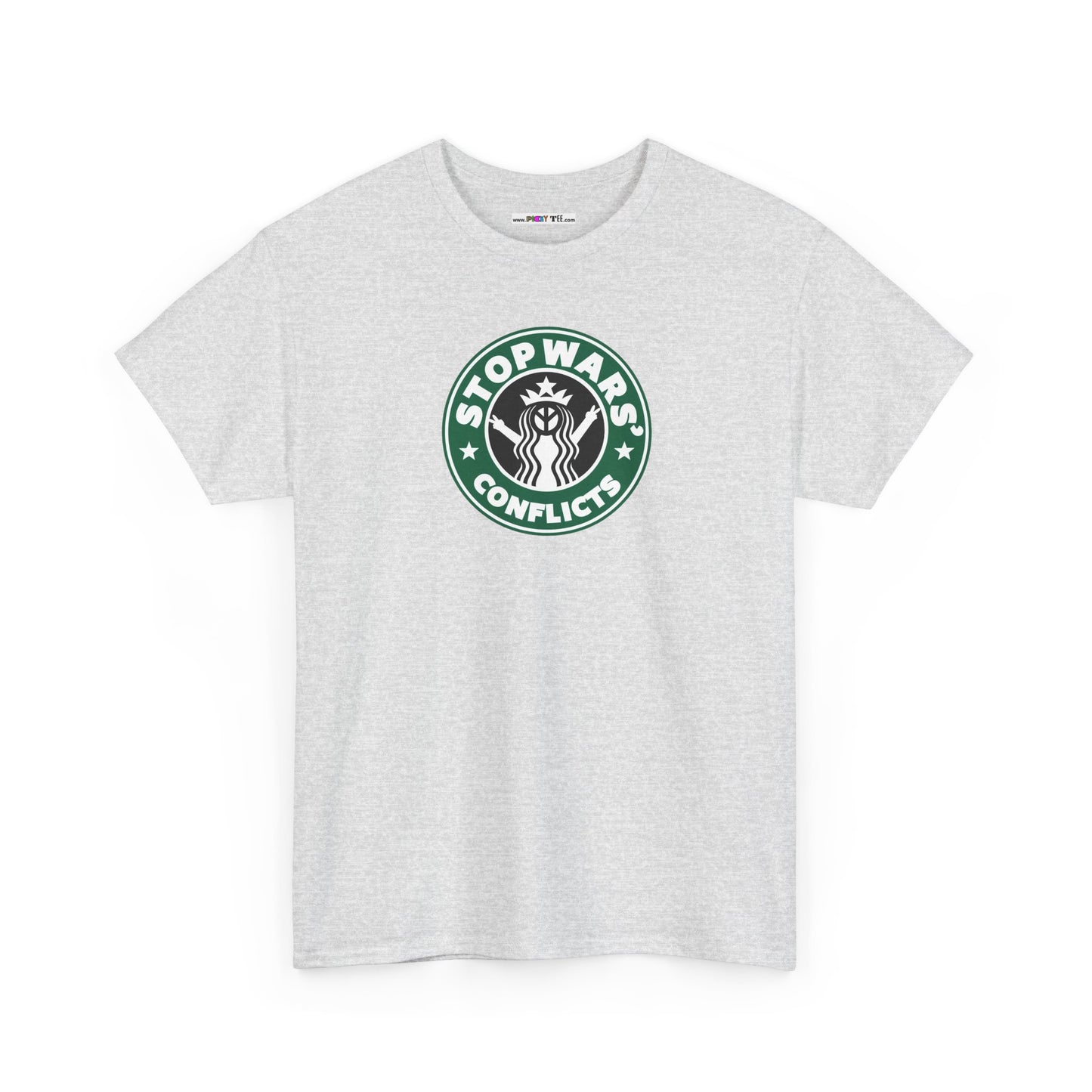 STOP WARS' CONFLICTS Unisex Heavy Cotton Tee