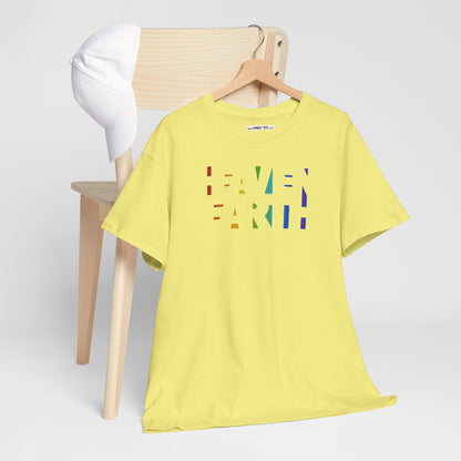 HEAVEN ON EARTH Unisex Heavy Cotton Tee — here now.