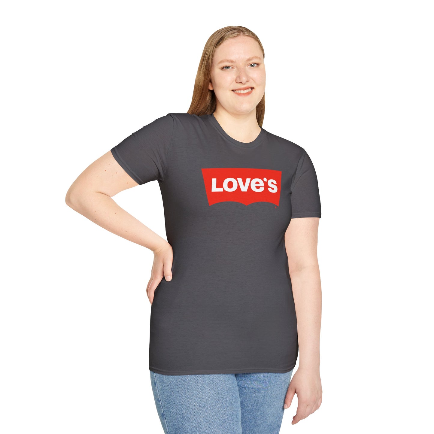 LOVE'S Unisex Softstyle 100% Cotton T-Shirt