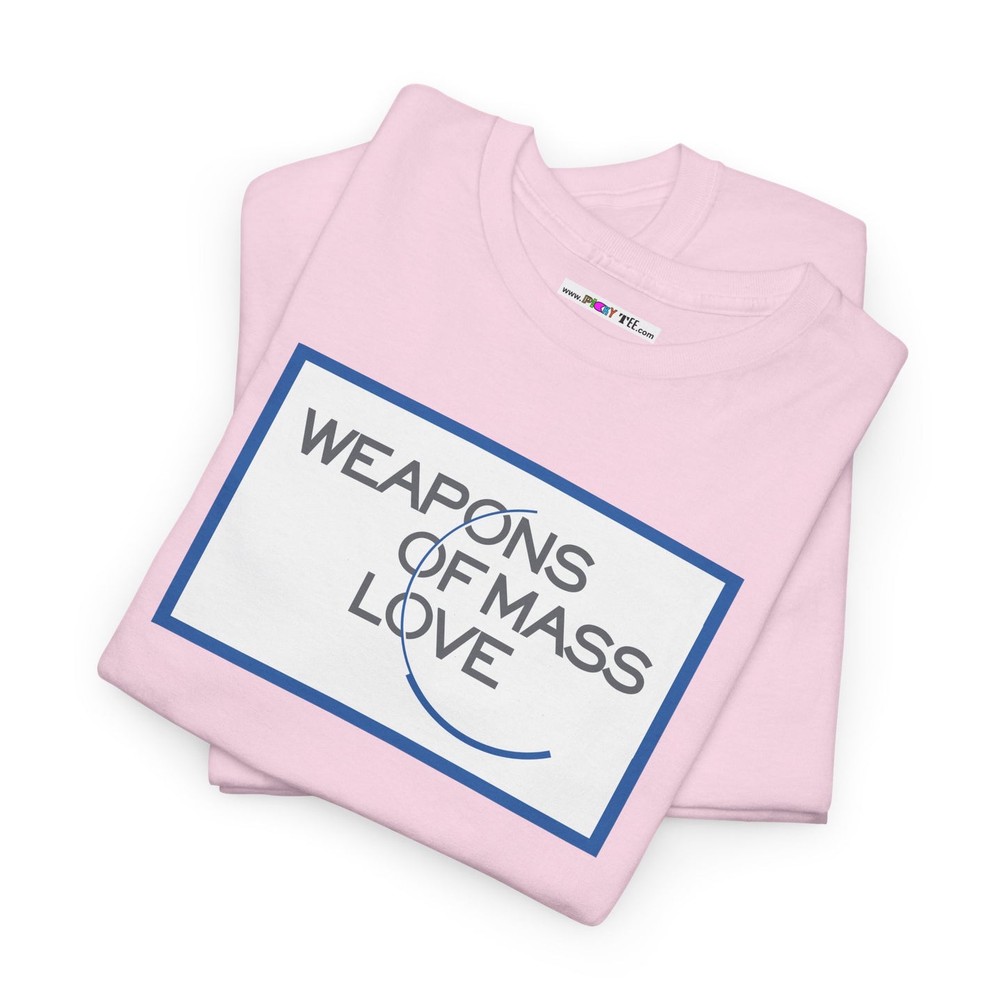 WEAPONS OF MASS LOVE Unisex Heavy Cotton Tee