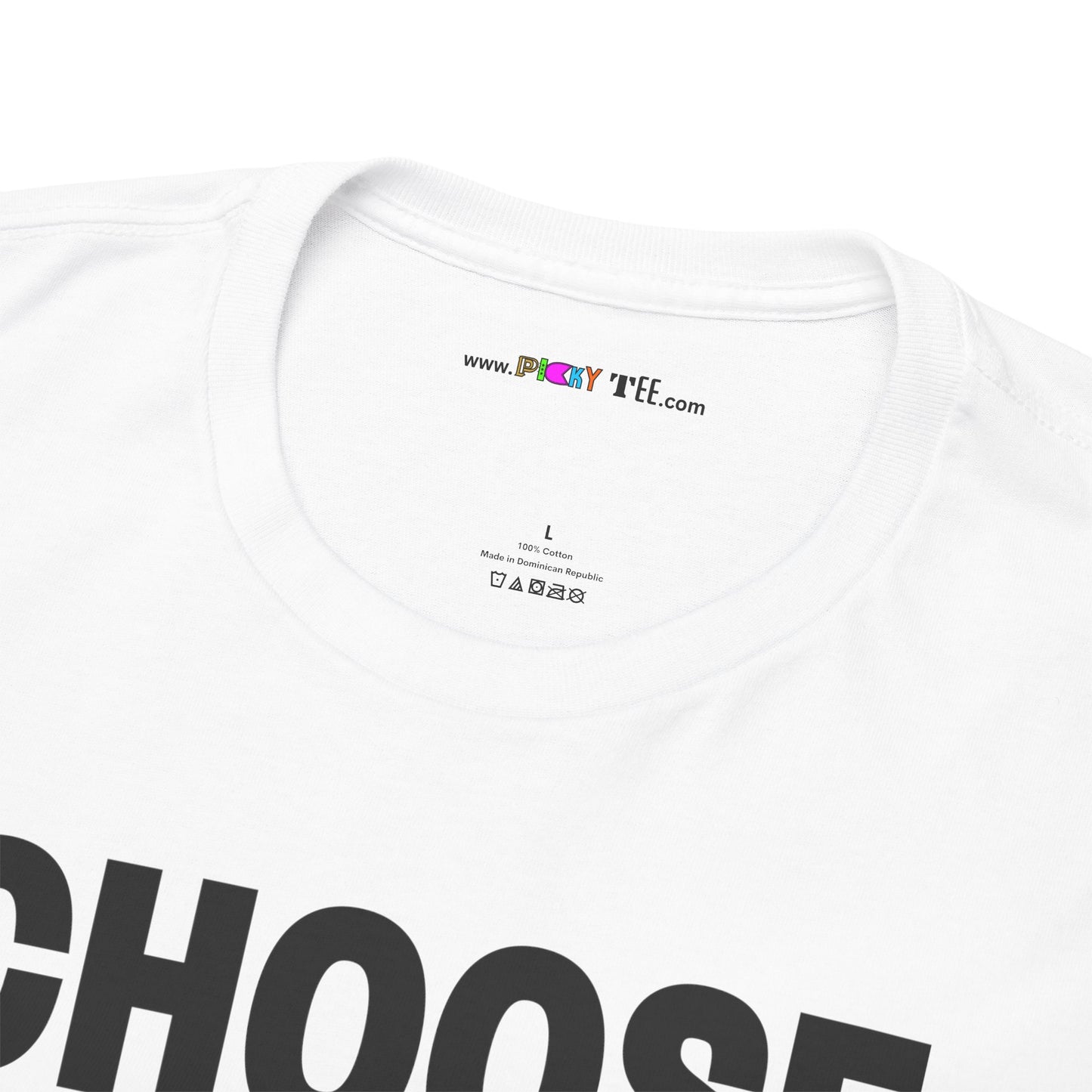 CHOOSE PEACE Unisex Heavy Cotton Tee