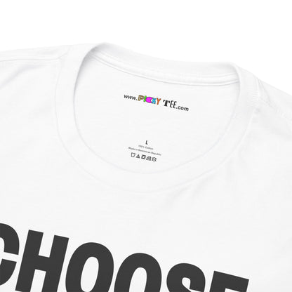 CHOOSE PEACE Unisex Heavy Cotton Tee