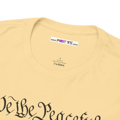 WE THE PEACEFUL Unisex Heavy Cotton Tee