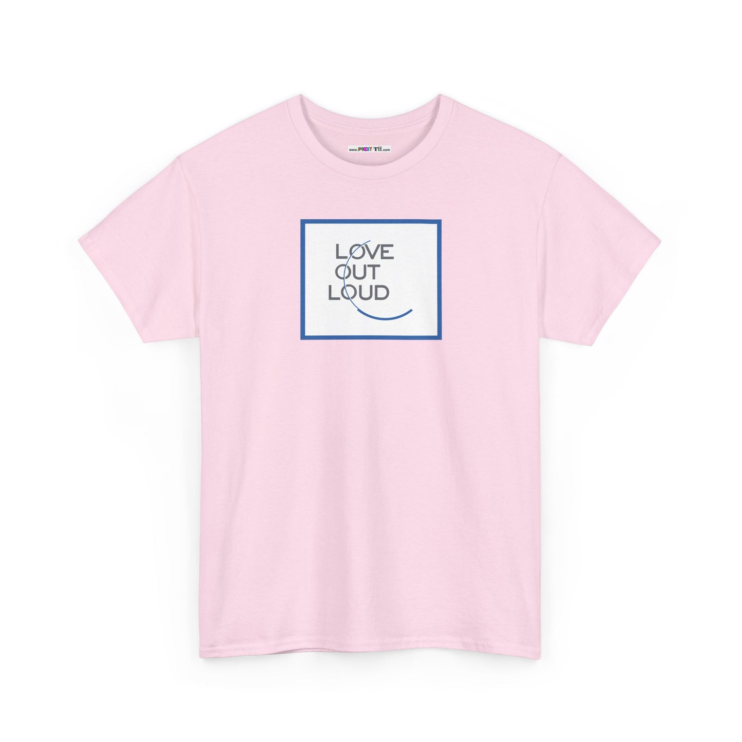 LOL- LOVE OUT LOUD Unisex Heavy Cotton Tee