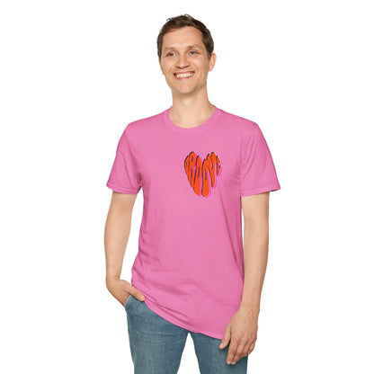 GROOVE is in THE HEART Unisex Softstyle 100% Cotton T-Shirt