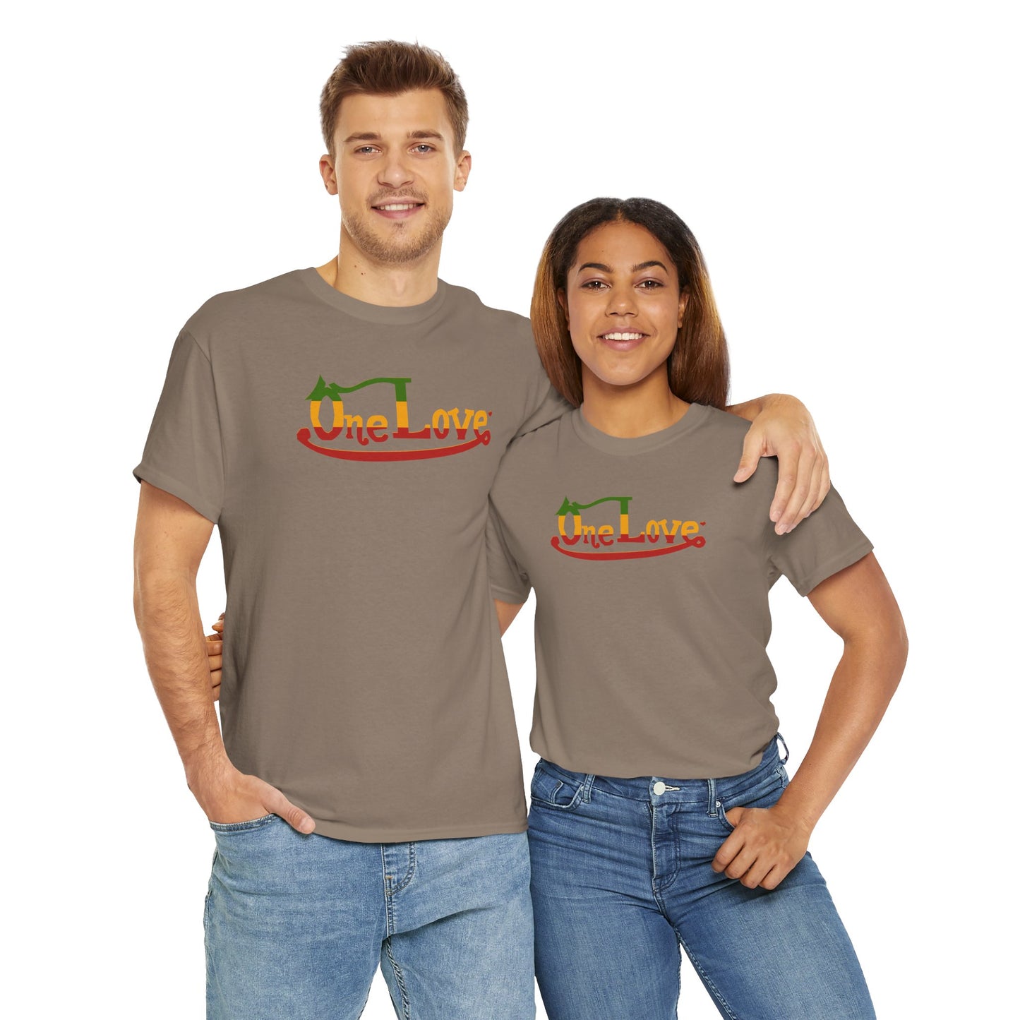 One Love Unisex Heavy Cotton Tee