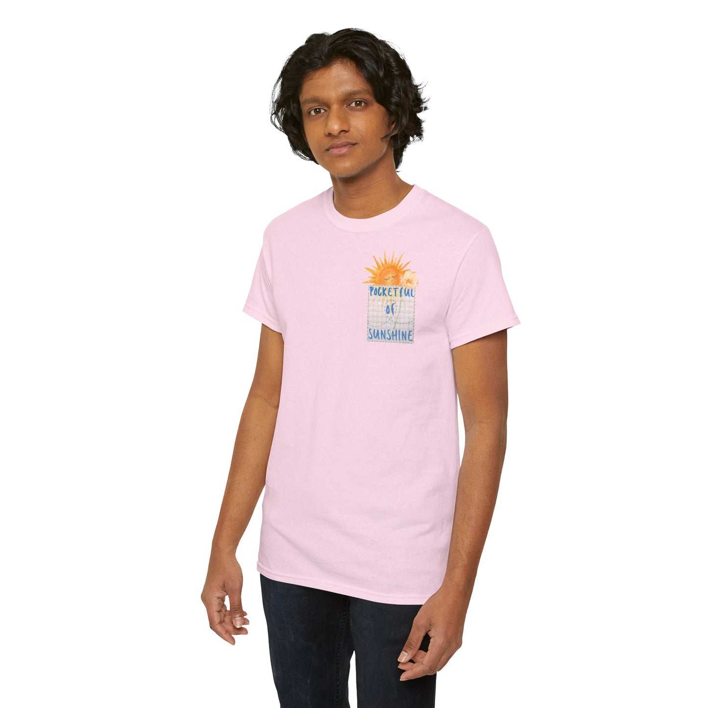 POCKETFUL OF SUNSHINE Unisex Heavy Cotton Tee