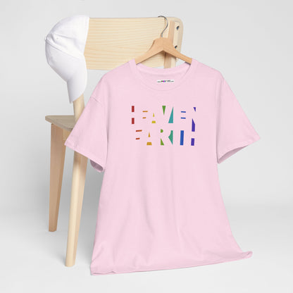 HEAVEN ON EARTH Unisex Heavy Cotton Tee — here now.