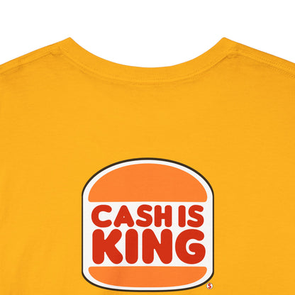 CASH IS KING Unisex Heavy Cotton Tee