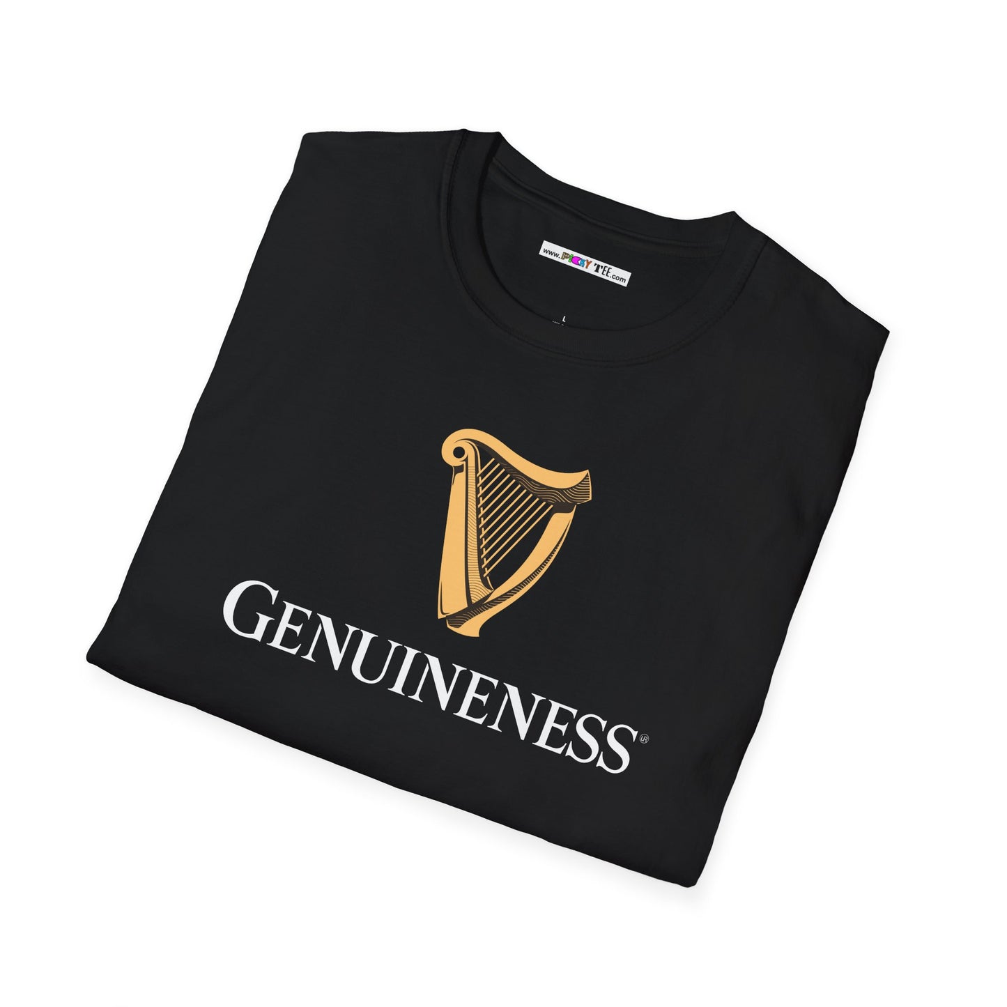 GENUINENESS Unisex Softstyle 100% Cotton T-Shirt