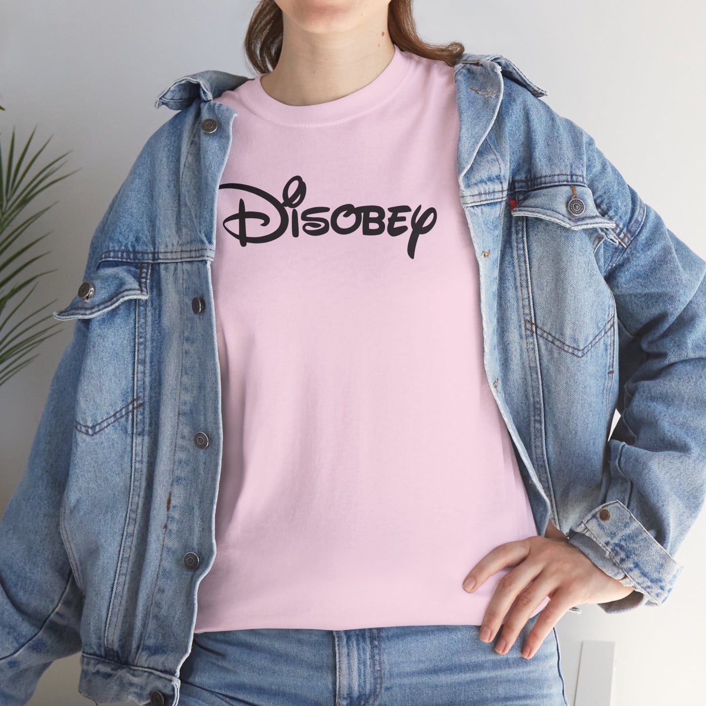 Disobey Unisex Heavy Cotton Tee