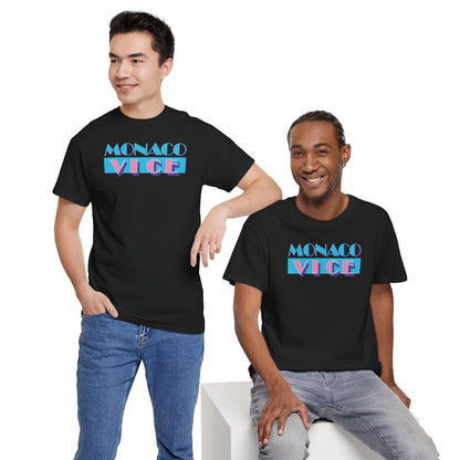MONACO VICE Unisex Heavy Cotton Tee