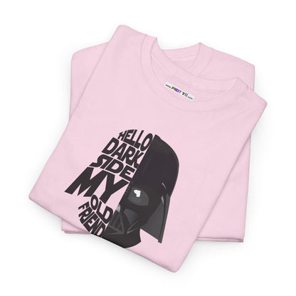 HELLO DARKSIDE MY OLD FRIEND Unisex Heavy Cotton Tee
