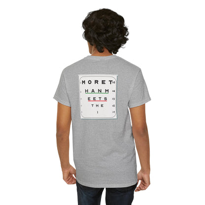 MORE THAN MEETS THE I TEST Unisex Heavy Cotton Tee