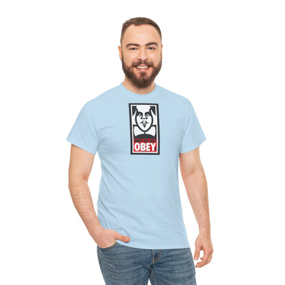 OBEY OR NOT OBEY? Unisex Heavy Cotton Tee