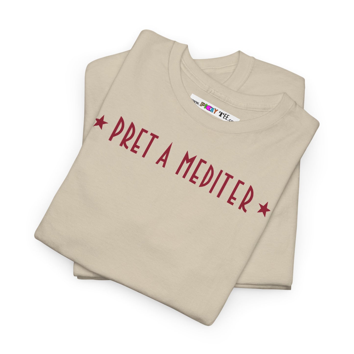 * PRET A MEDITER * Unisex Heavy Cotton Tee