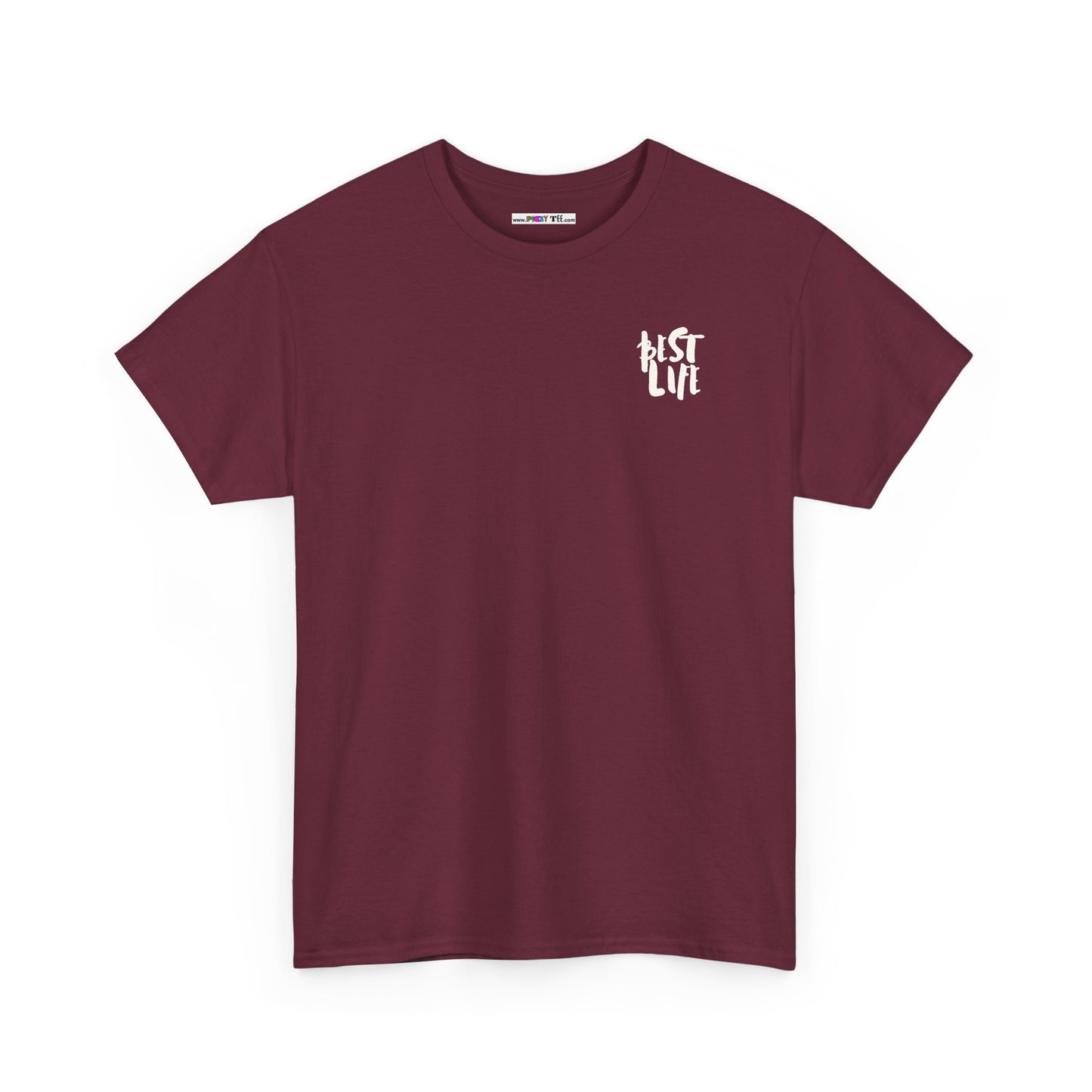 BEST LIFE Unisex Heavy Cotton Tee