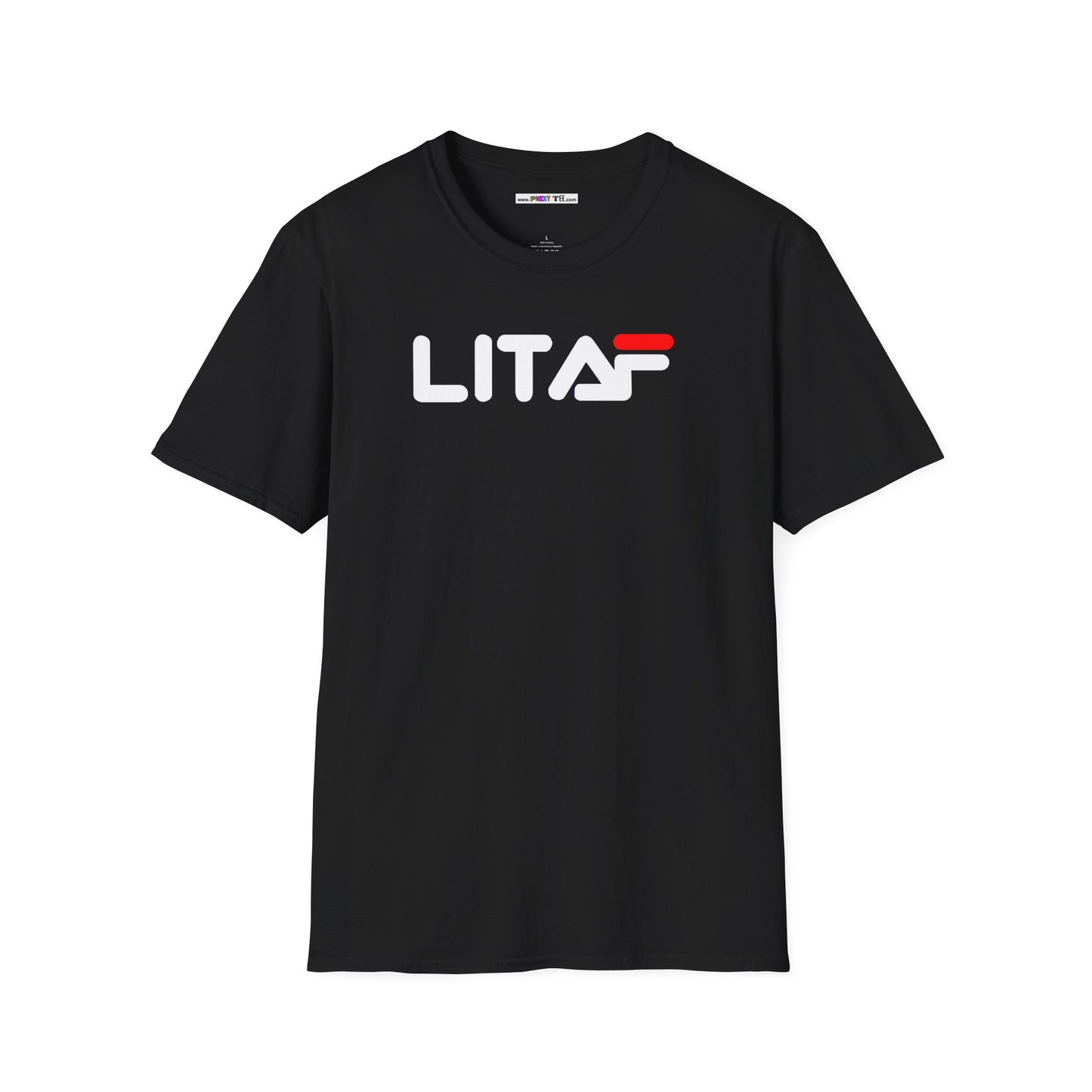 LIT AF Unisex Softstyle 100% Cotton T-Shirt