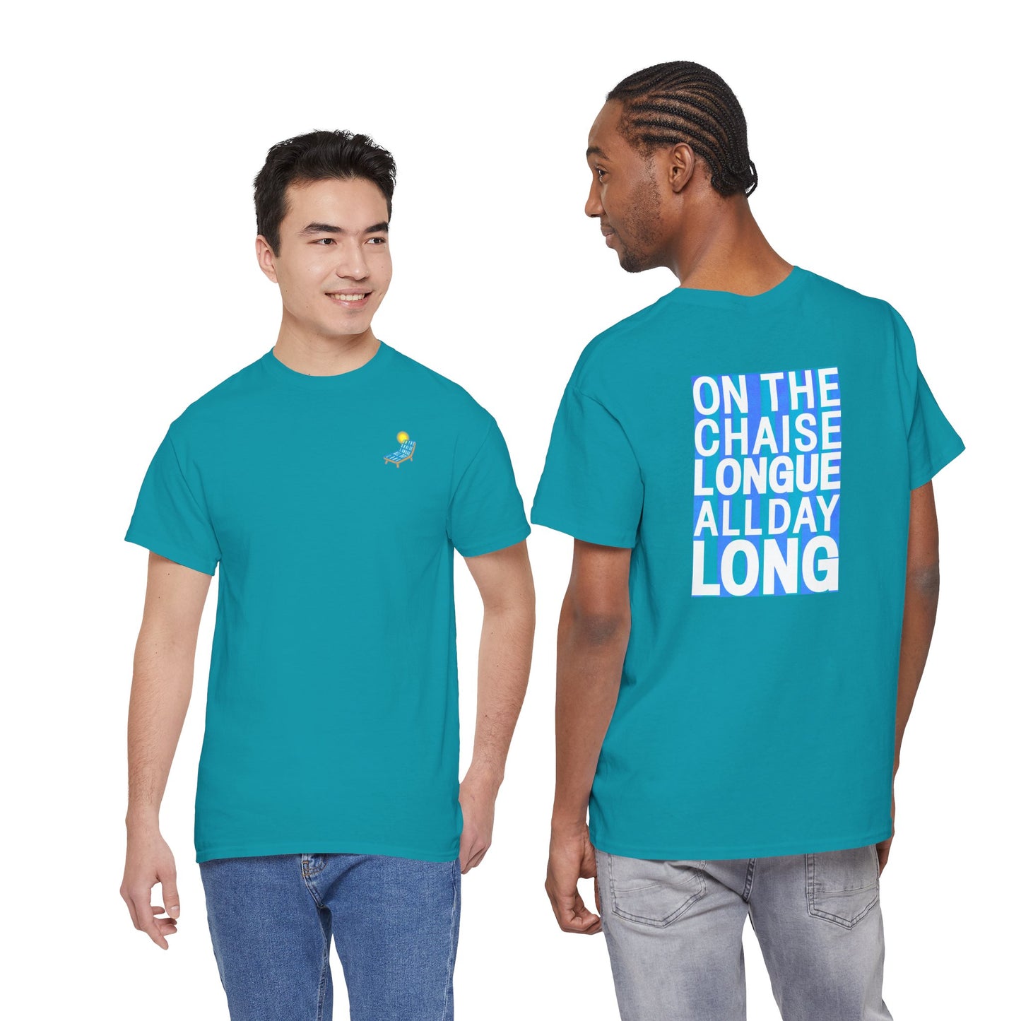 ON THE CHAISE LONGUE ALL DAY LONG Heavy Cotton Tee