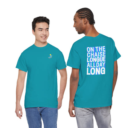 ON THE CHAISE LONGUE ALL DAY LONG Heavy Cotton Tee