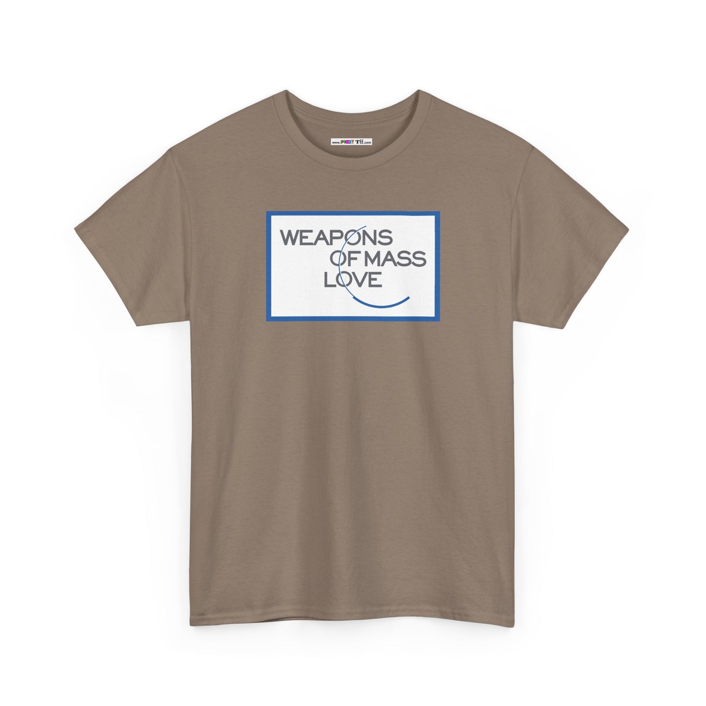 WEAPONS OF MASS LOVE Unisex Heavy Cotton Tee