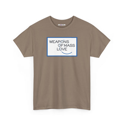 WEAPONS OF MASS LOVE Unisex Heavy Cotton Tee