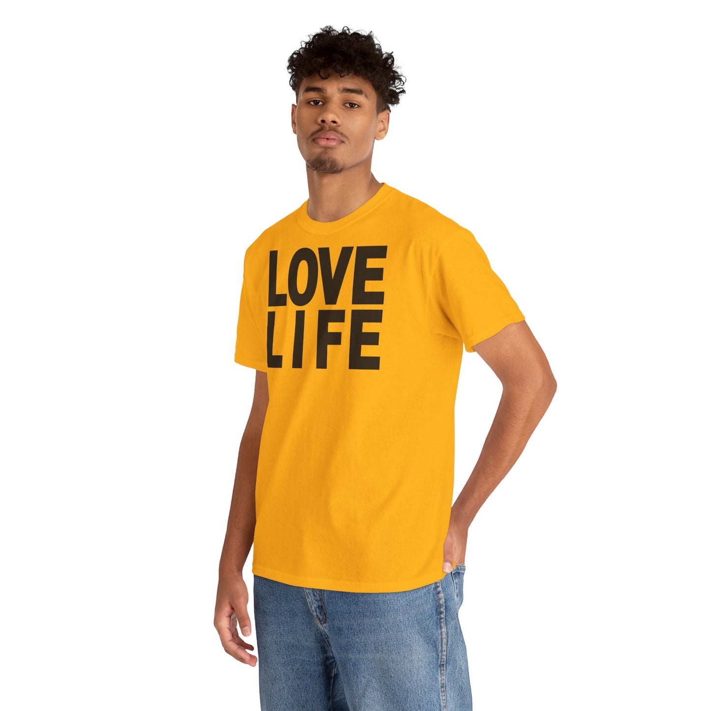 LOVE LIFE Unisex Heavy Cotton Tee