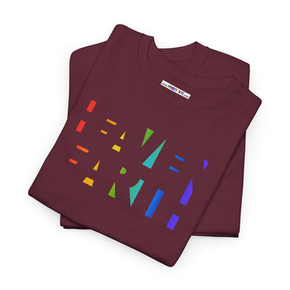 HEAVEN ON EARTH Unisex Heavy Cotton Tee — here now.