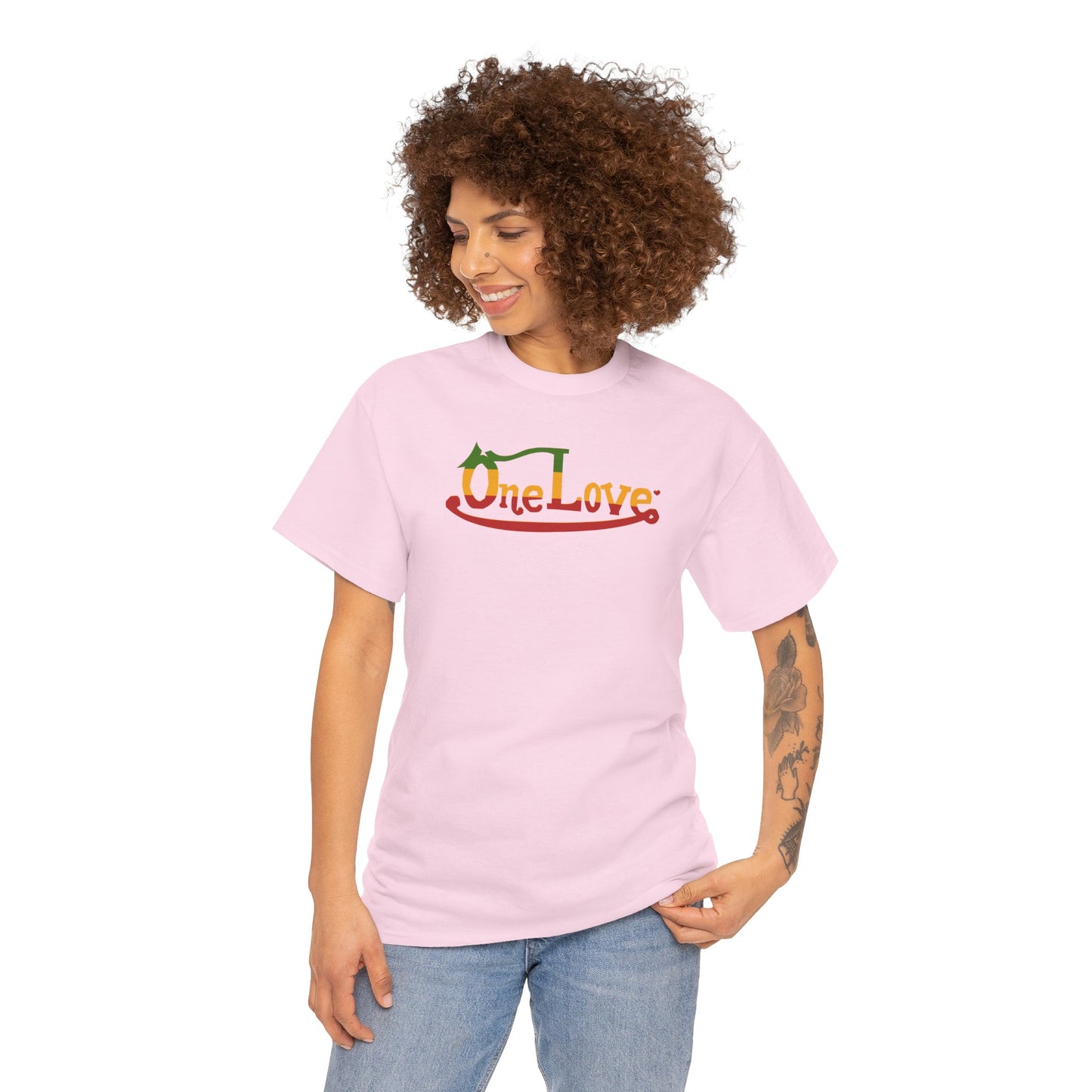One Love Unisex Heavy Cotton Tee