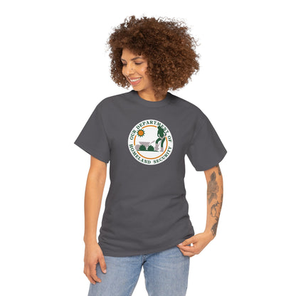 HOMELAND SECURITY (OUR DEPARTMENT OF) Unisex Heavy Cotton Tee