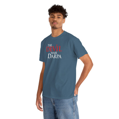 THE DEVIL WARS DARPA Unisex Heavy Cotton Tee