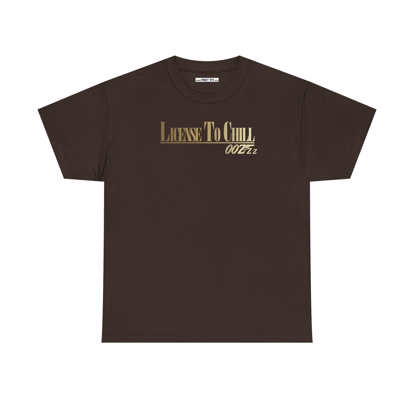 LICENSE TO CHILL 00Zzz Unisex Heavy Cotton Tee