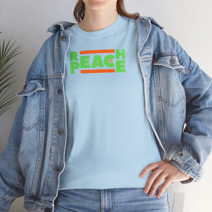 REACH PEACE Unisex Heavy Cotton Tee