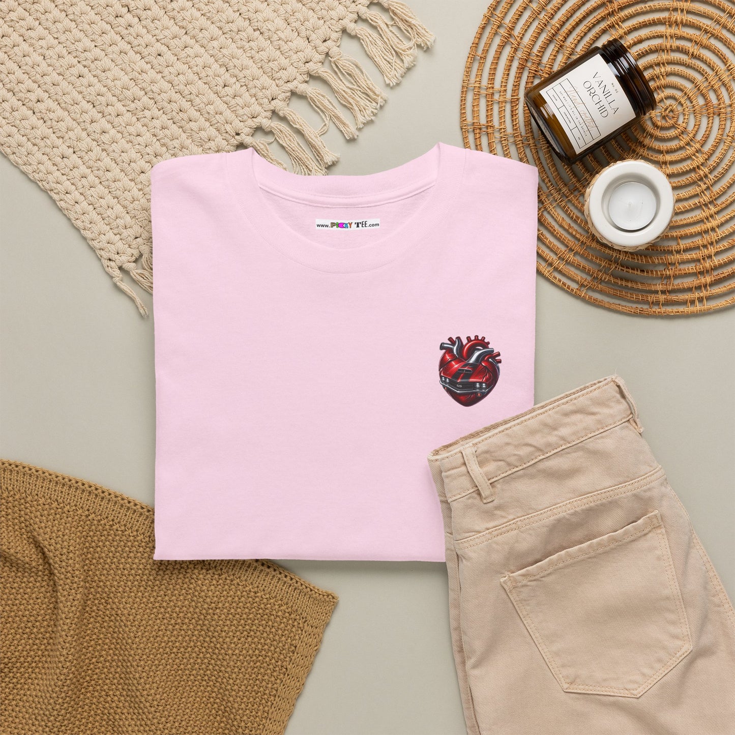 MUSCLE CŒUR Unisex Heavy Cotton Tee