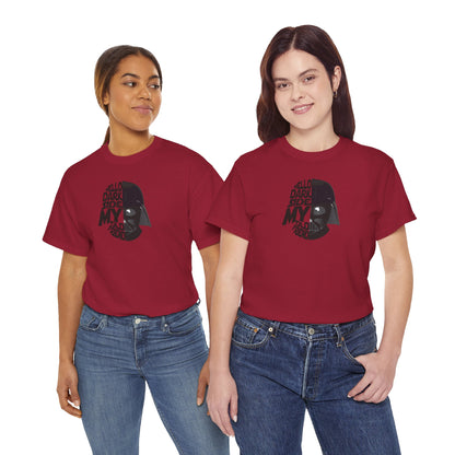 HELLO DARKSIDE MY OLD FRIEND Unisex Heavy Cotton Tee