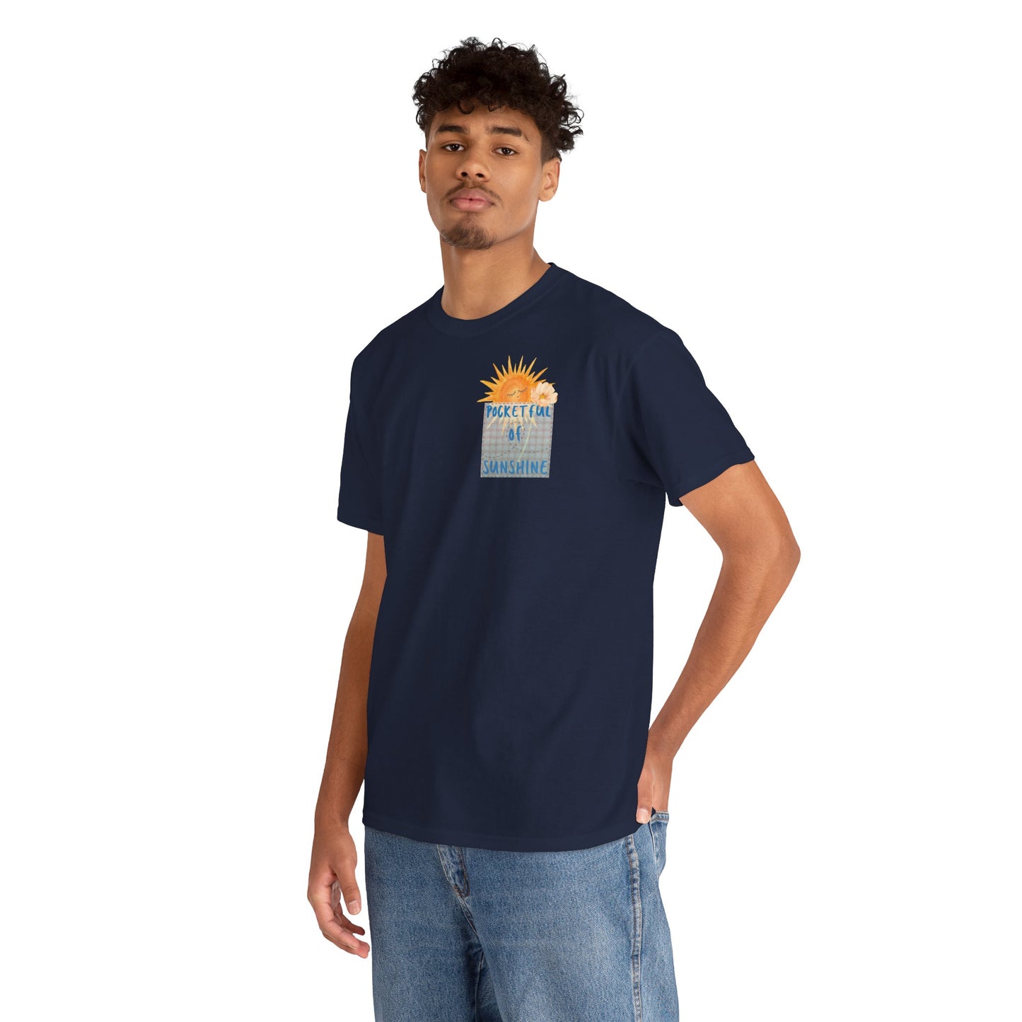 POCKETFUL OF SUNSHINE Unisex Heavy Cotton Tee