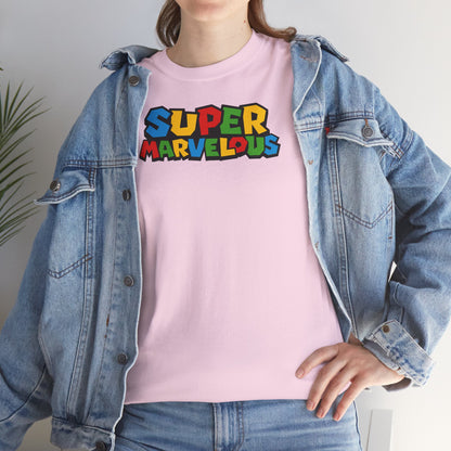 SUPER MARVELOUS Unisex Heavy Cotton Tee