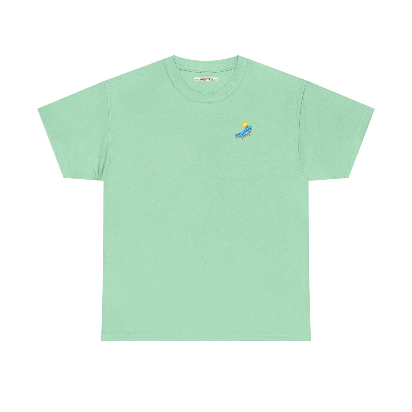 ON THE CHAISE LONGUE ALL DAY LONG Heavy Cotton Tee