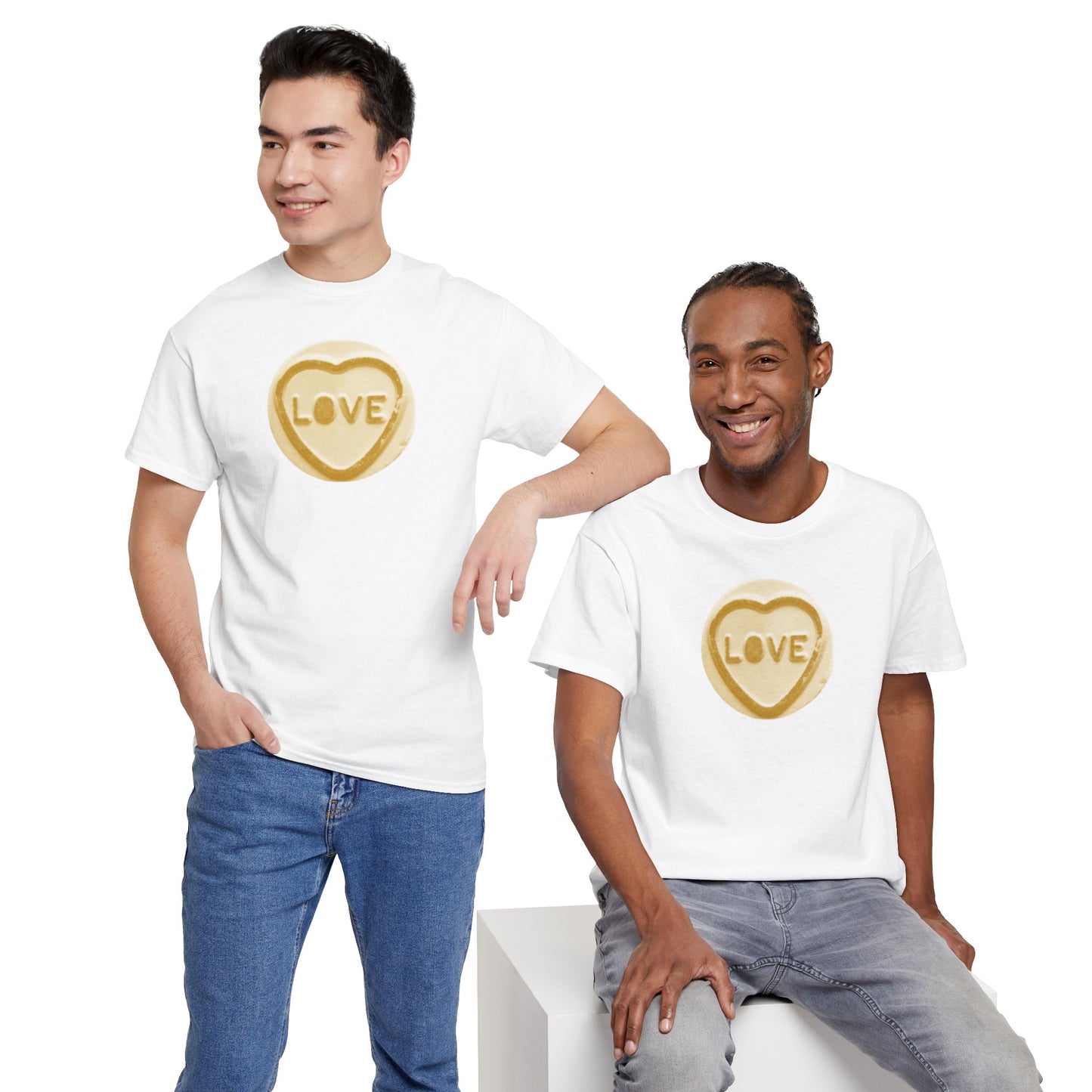 LOVESWEETHEART Unisex Heavy Cotton Tee