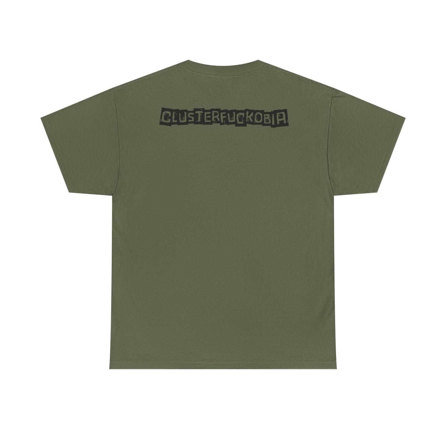 CLUSTERFUCKOBIA Unisex Heavy Cotton Tee