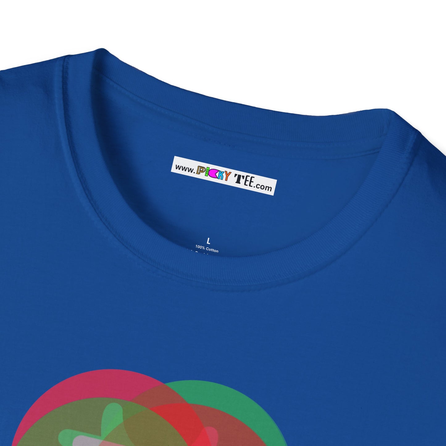 JUST THE RIGHT AMOUNT OF WHELMED Unisex Softstyle 100% Cotton T-Shirt