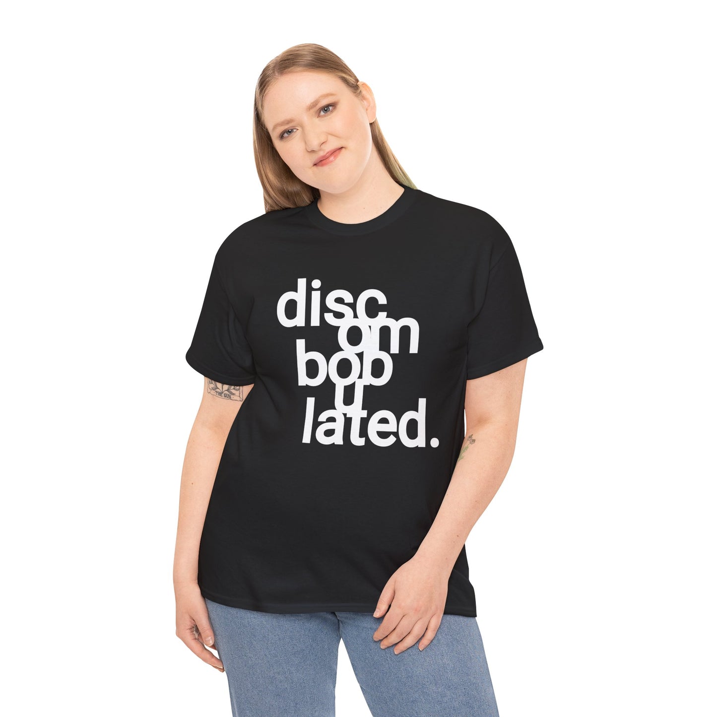 disc om bob u lated. Unisex Heavy Cotton Tee