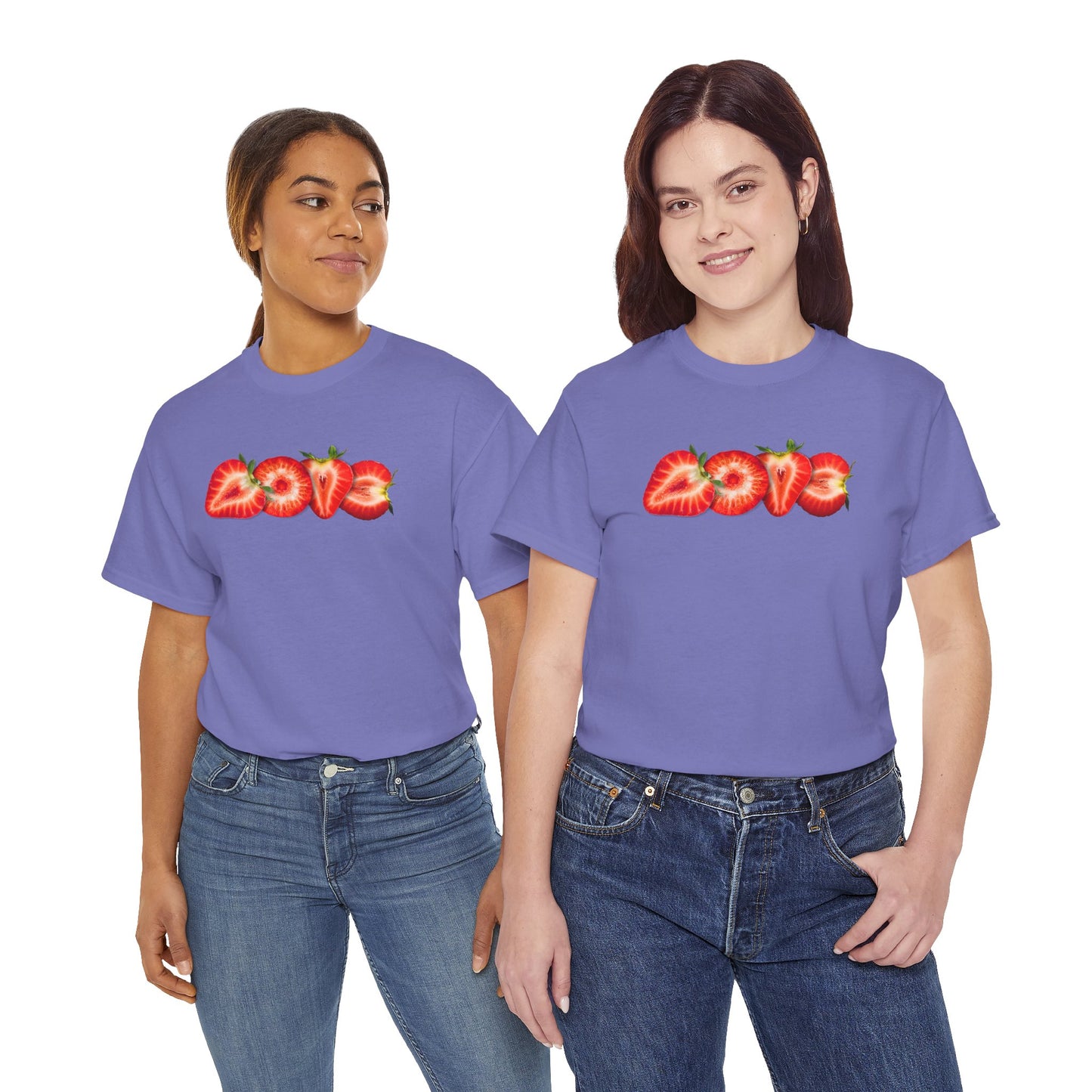 BERRY MUCH LOVE Unisex Heavy Cotton Tee