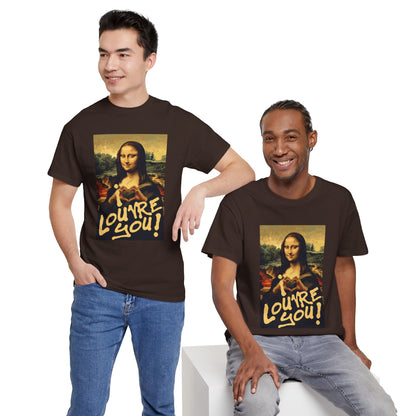I LOUVRE YOU! Unisex Heavy Cotton Tee
