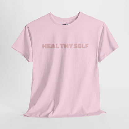 HEAL THY SELF Unisex Heavy Cotton Tee